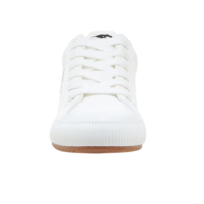 White - Close up - Rocket Dog Womens-Ladies Cheery Canvas Low Pumps