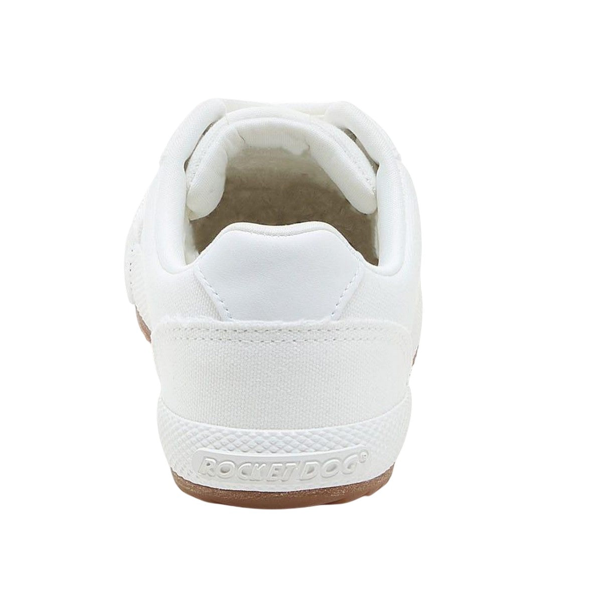 White - Back - Rocket Dog Womens-Ladies Cheery Canvas Low Pumps