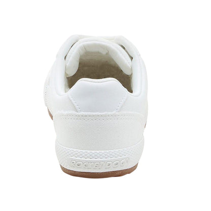 White - Back - Rocket Dog Womens-Ladies Cheery Canvas Low Pumps