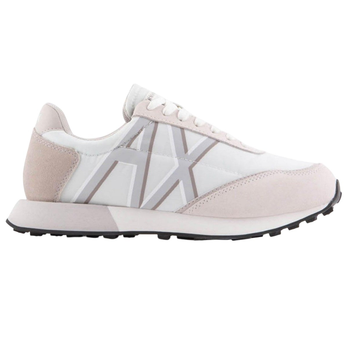 Off White - Lifestyle - Armani Exchange Womens-Ladies Trainers
