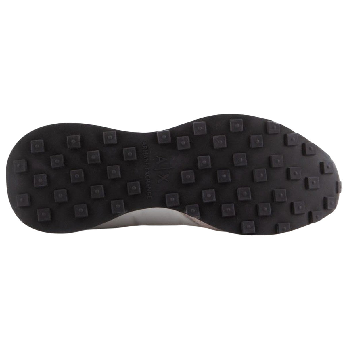 Off White - Side - Armani Exchange Womens-Ladies Trainers