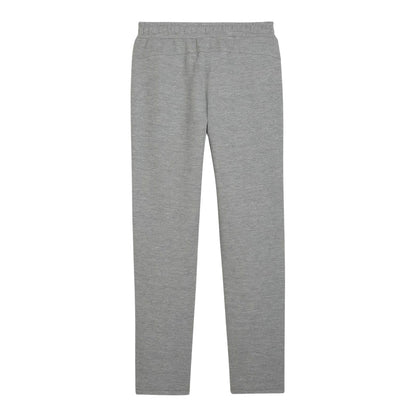 Grey - Back - Puma Childrens-Kids TeamFinal Knitted Jogging Bottoms