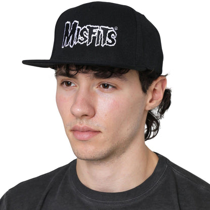 Black - Lifestyle - Misfits Logo Cap