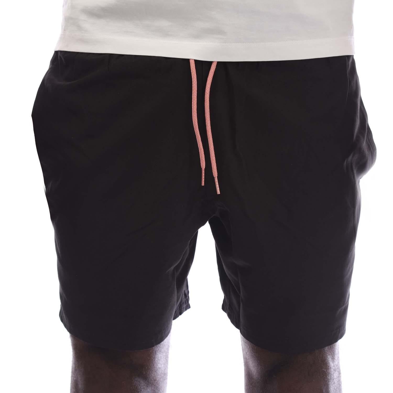 Black - Front - Farah Mens Colbert Swim Shorts