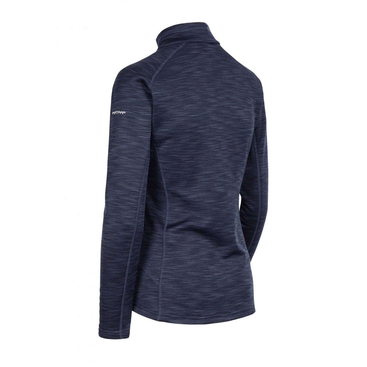 Navy - Back - Trespass Womens-Ladies Fairford Fleece Top