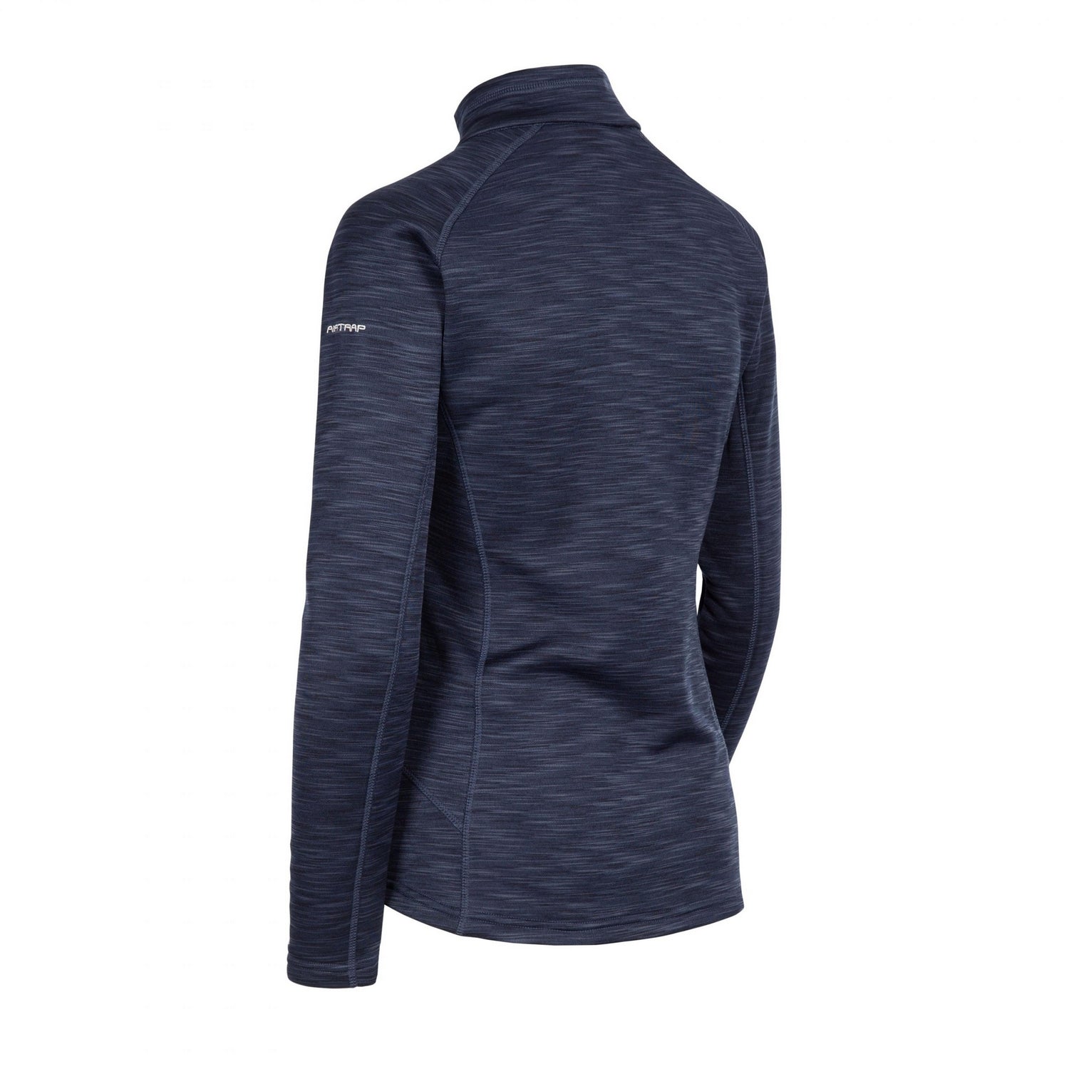 Navy - Back - Trespass Womens-Ladies Fairford Fleece Top