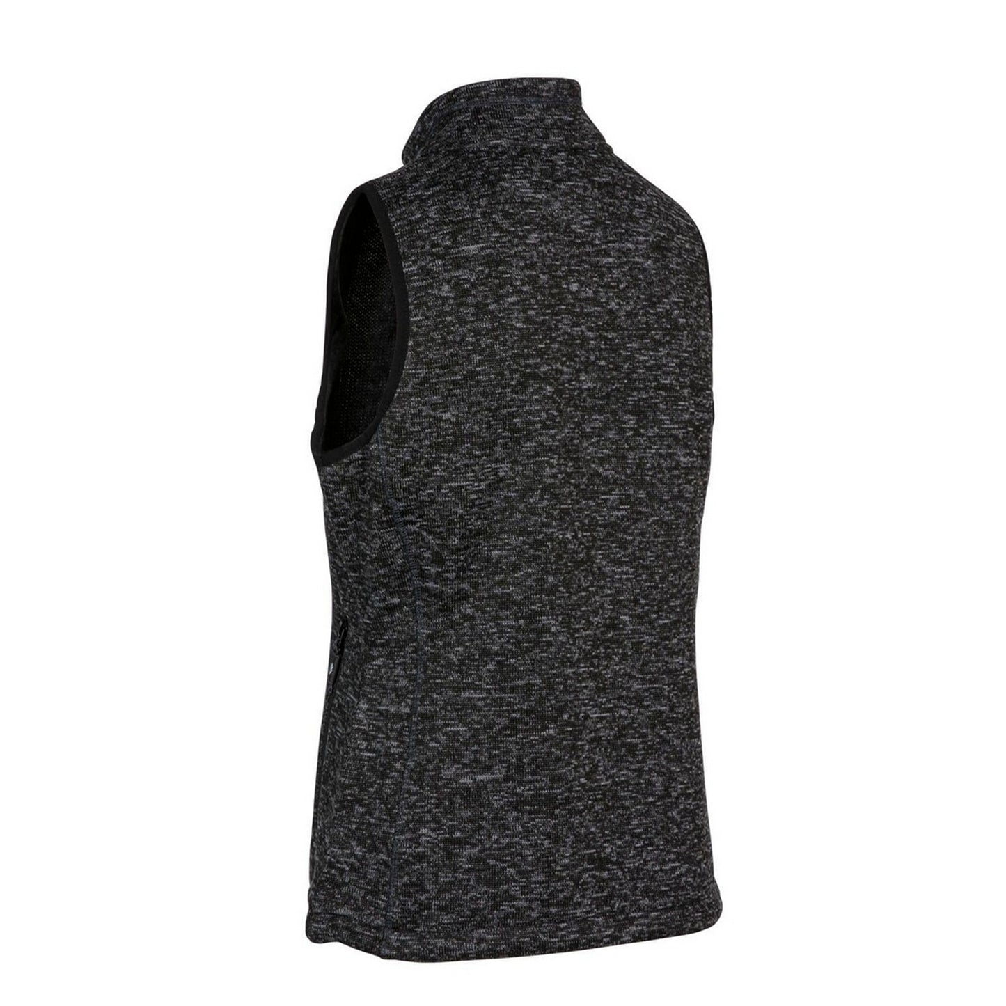 Black - Back - Trespass Unisex Adult Mildred Fleece Gilet