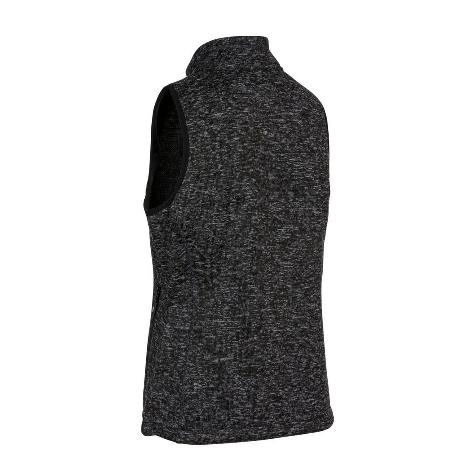 Black - Back - Trespass Unisex Adult Mildred Fleece Gilet
