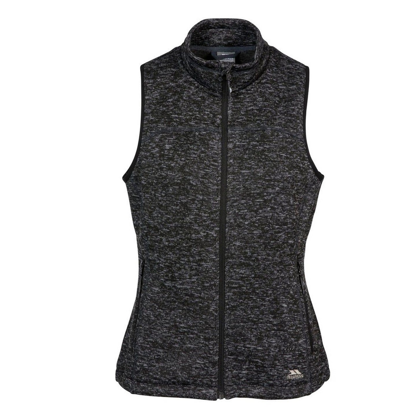 Black - Front - Trespass Unisex Adult Mildred Fleece Gilet