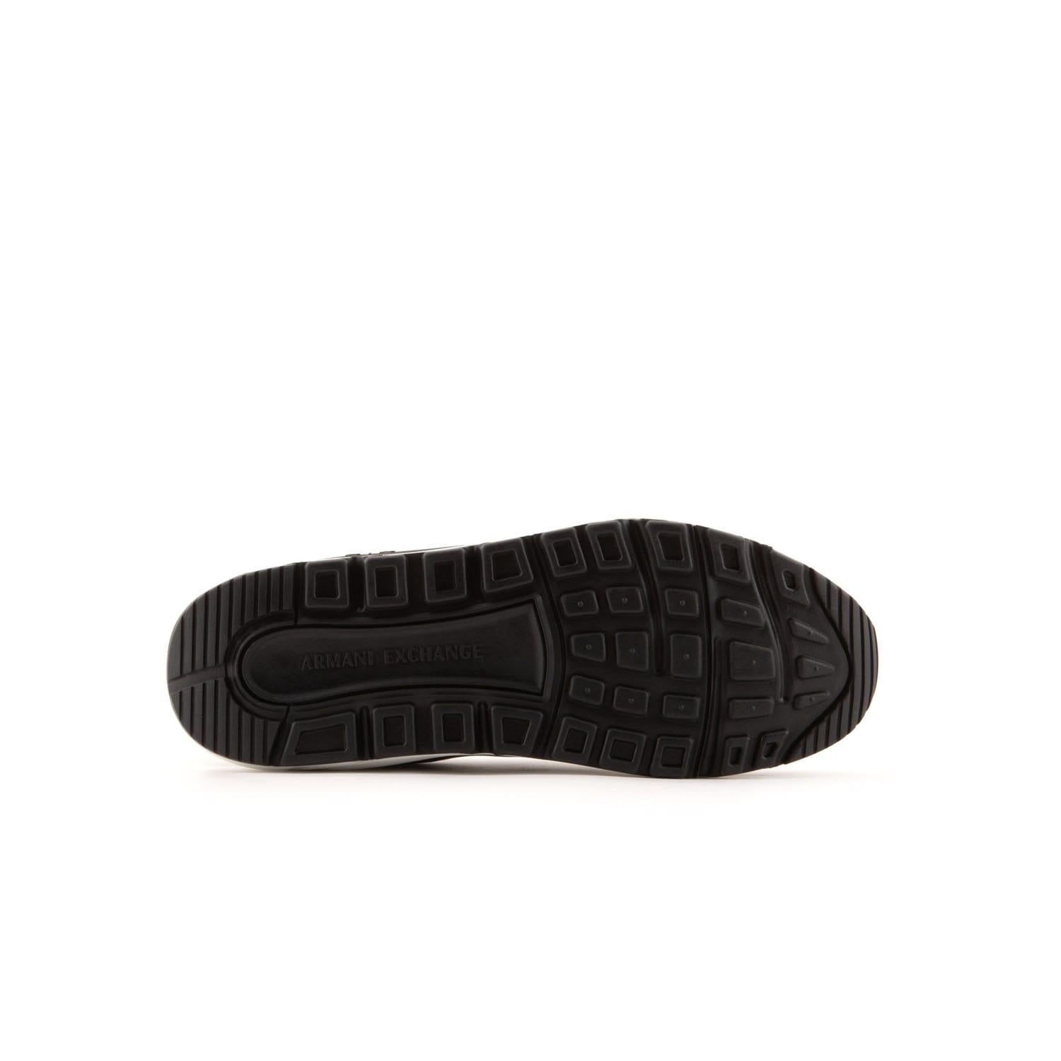 Green - Pack Shot - Armani Exchange Mens Suede Trainers