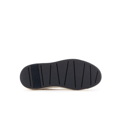 Off White-Black - Close up - Armani Exchange Mens Suede Trainers