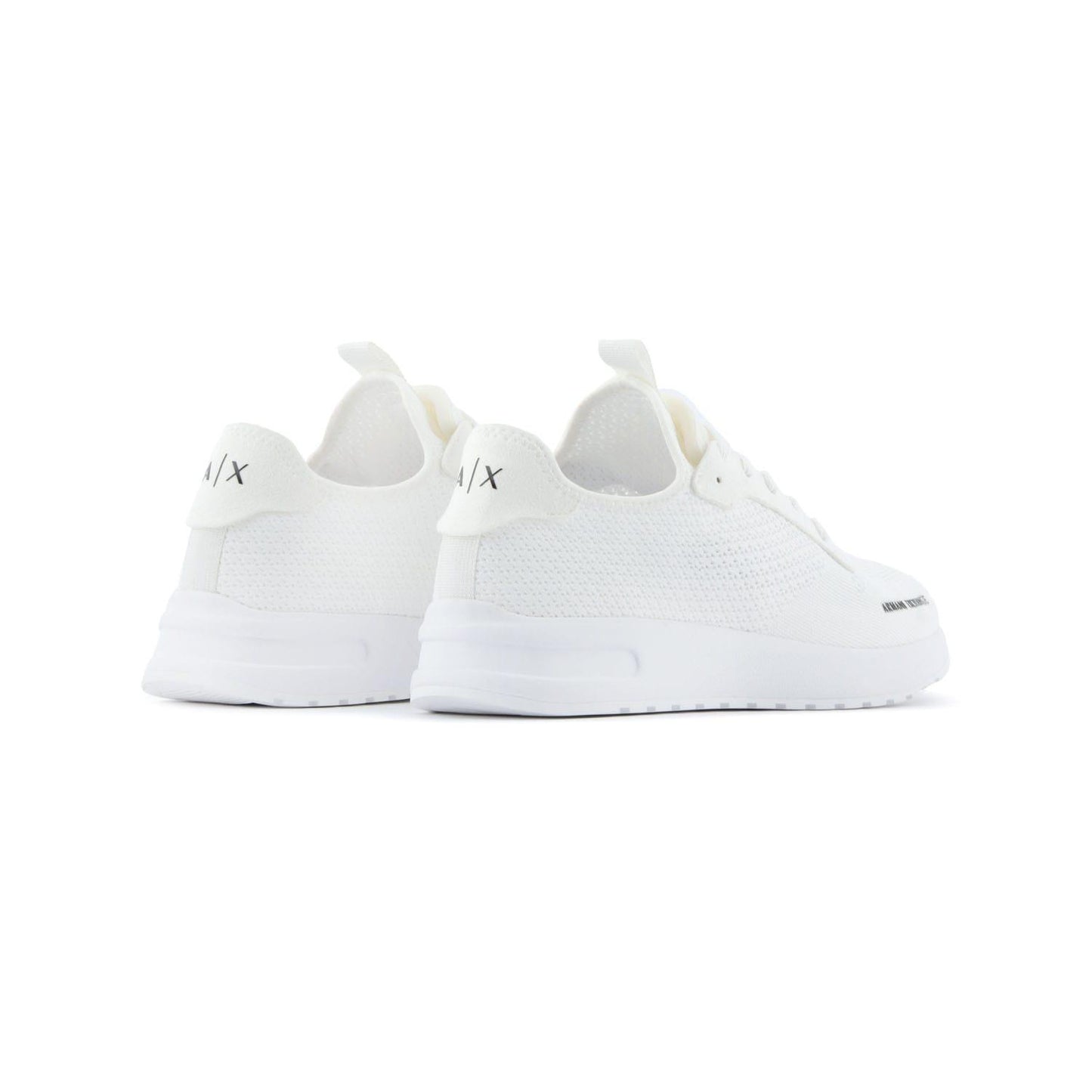 White - Back - Armani Exchange Mens Trainers