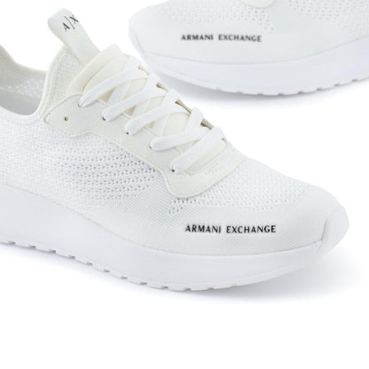 White - Lifestyle - Armani Exchange Mens Trainers