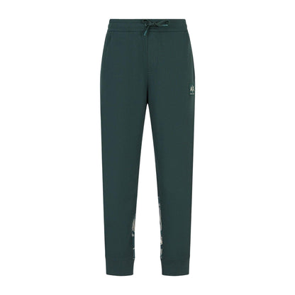 Green - Front - Armani Exchange Mens Jogging Bottoms