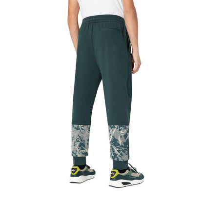 Green - Back - Armani Exchange Mens Jogging Bottoms
