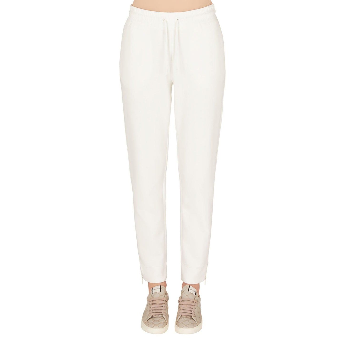 White - Front - Emporio Armani Mens Jogging Bottoms