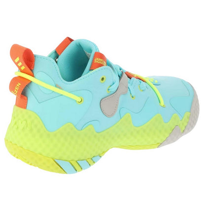 Blue-Green-Orange - Back - Adidas Mens Harden Vol. 6 Trainers