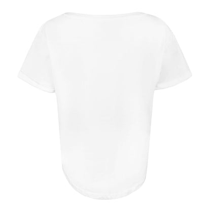 White - Side - Disney Womens-Ladies Mickey Mouse T-Shirt