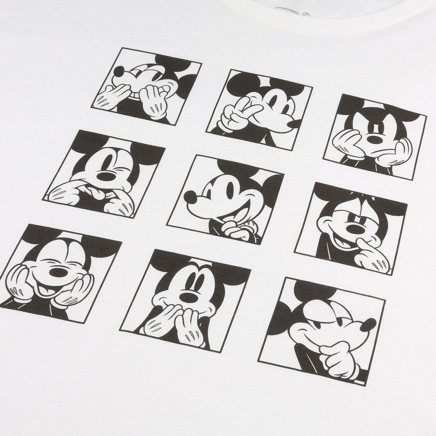 White - Lifestyle - Disney Womens-Ladies Mickey Mouse T-Shirt