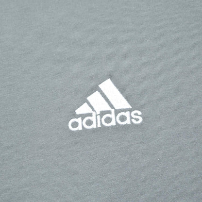 Grey - Side - Adidas Mens Entrada 22 Cotton T-Shirt