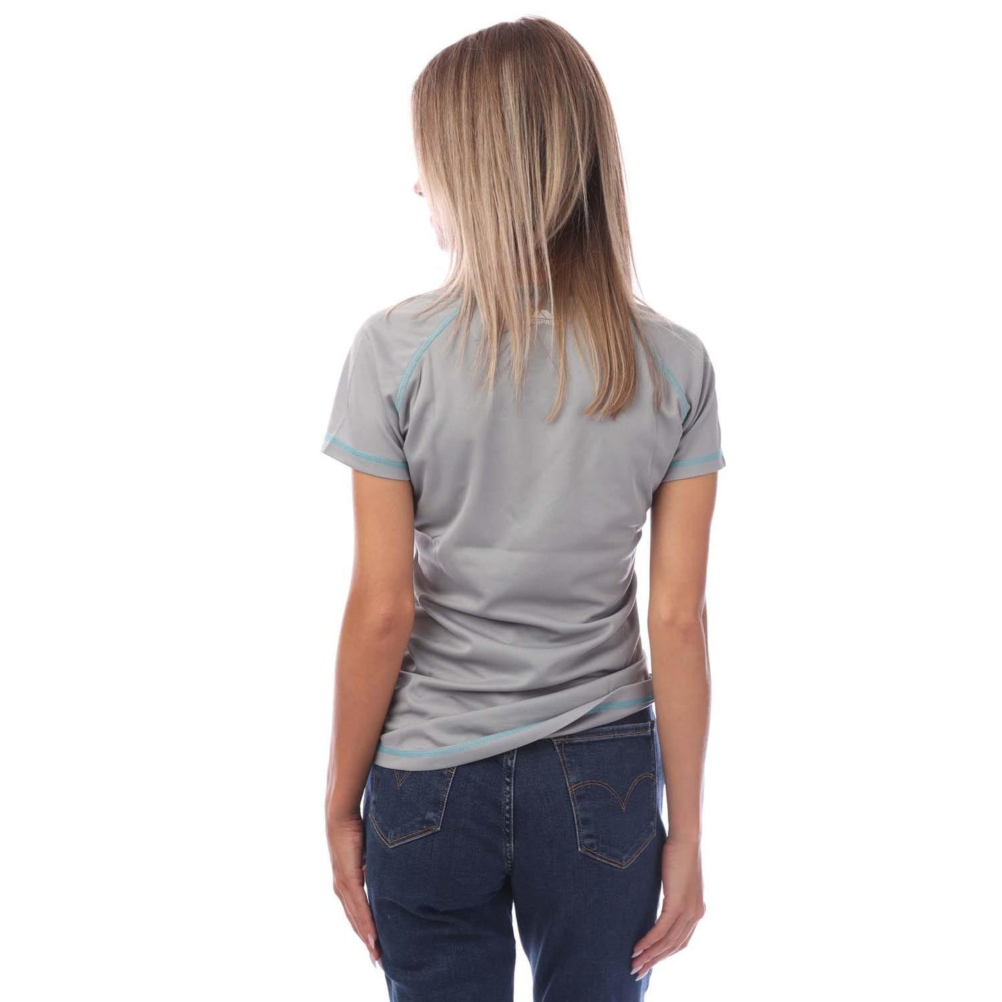 Grey - Lifestyle - Trespass Unisex Adult Viktoria Active T-Shirt