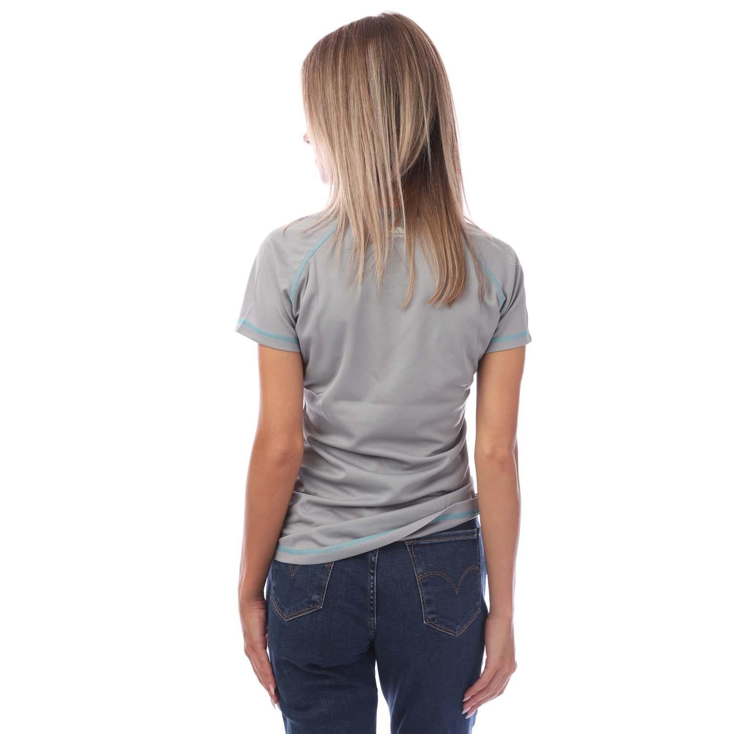 Grey - Lifestyle - Trespass Unisex Adult Viktoria Active T-Shirt