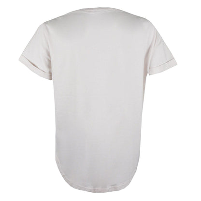 White - Side - Disney Womens-Ladies Smile Hashtag T-Shirt