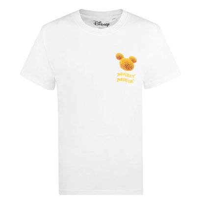 White - Pack Shot - Disney Womens-Ladies Mickey Mouse T-Shirt
