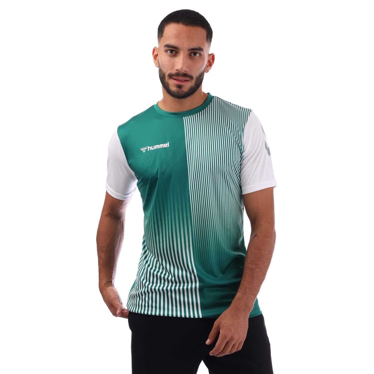 Green-White - Lifestyle - Hummel Mens Mexico Jersey