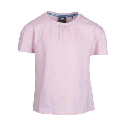 Pink - Front - Trespass Girls Mellow T-Shirt