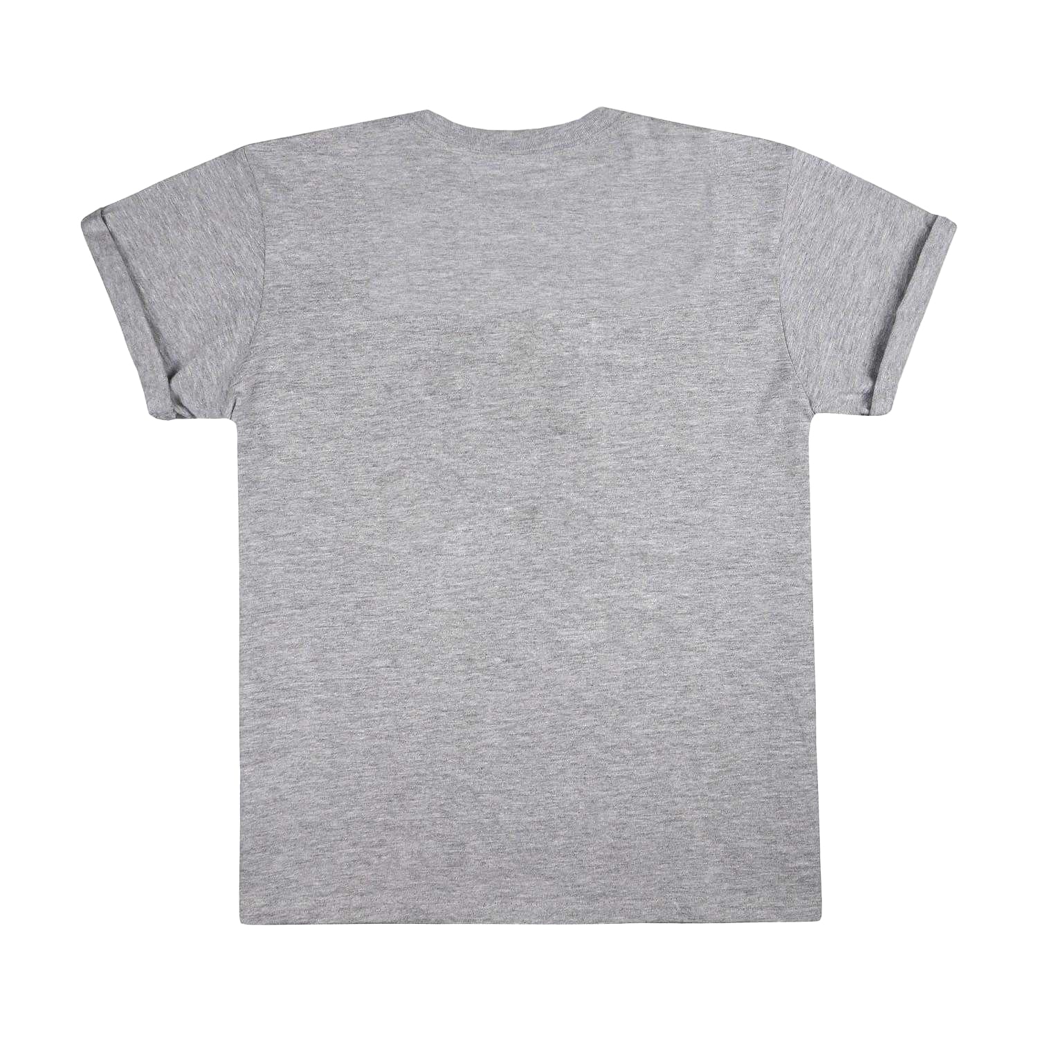 Grey - Back - Disney Childrens-Kids Mickey Mouse Love Hands T-Shirt