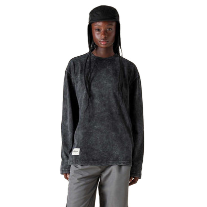 Black - Front - Mizuno Mens Sportstyle Long-Sleeved T-Shirt