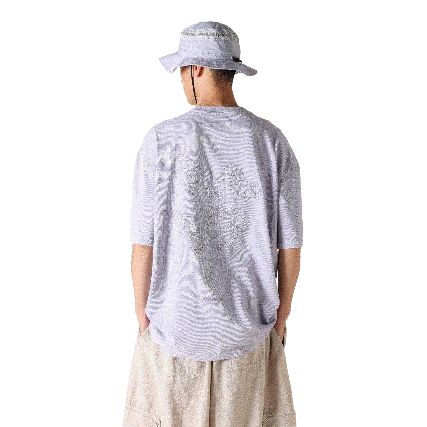 Purple - Back - Mizuno Mens Sportstyle FloraTech T-Shirt