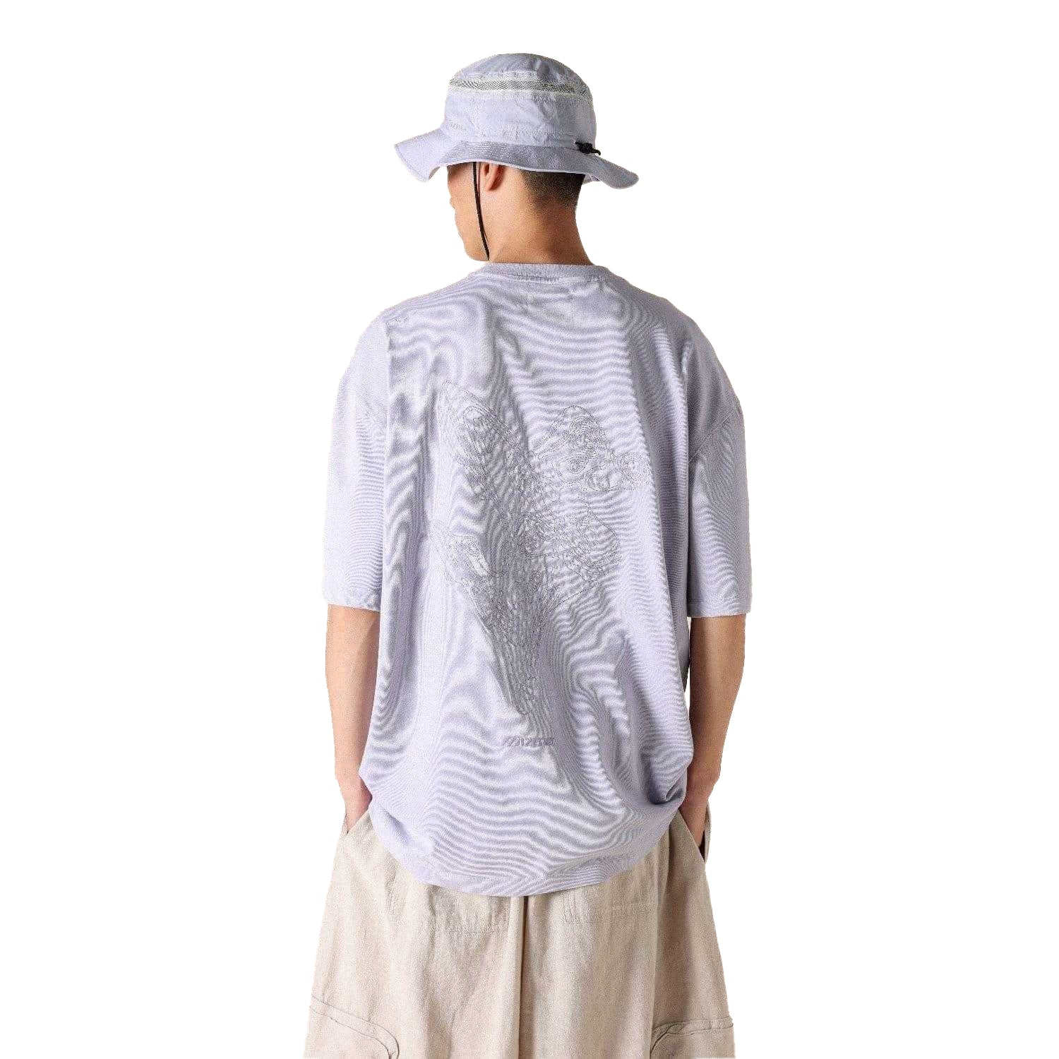 Purple - Back - Mizuno Mens Sportstyle FloraTech T-Shirt