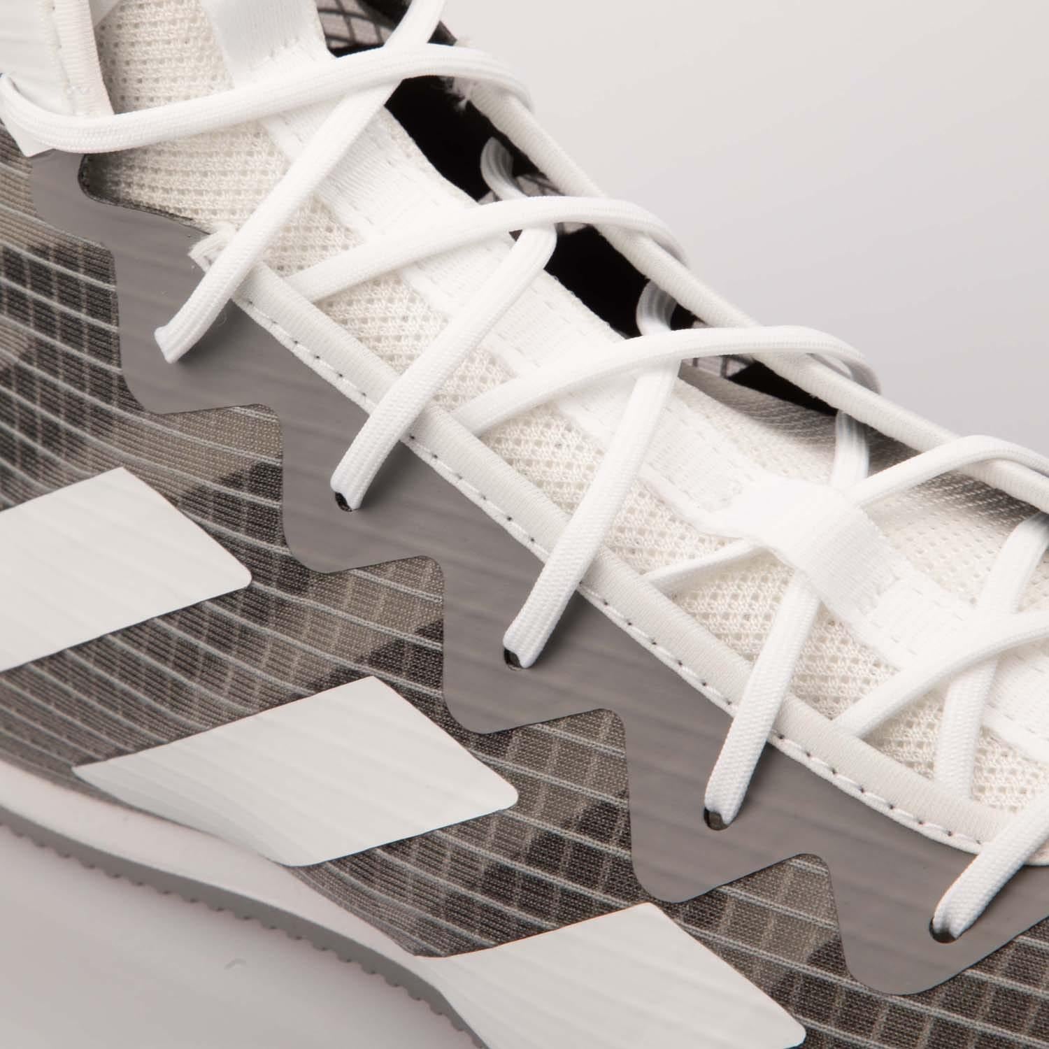 Grey - Pack Shot - Adidas Mens Hog 4 Boxing Shoes