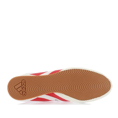 White-Red - Lifestyle - Adidas Mens Hog 4 Boxing Shoes