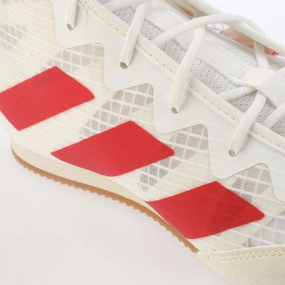 White-Red - Pack Shot - Adidas Mens Hog 4 Boxing Shoes