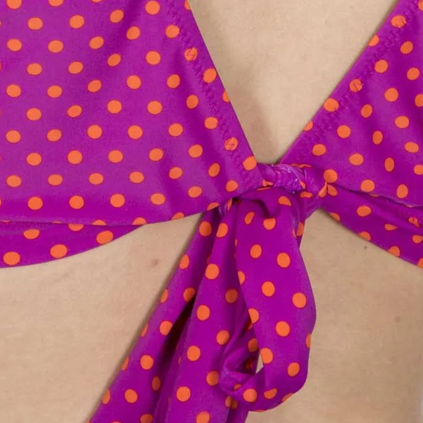 Purple - Side - Trespass Womens-Ladies Natalia Bikini Top