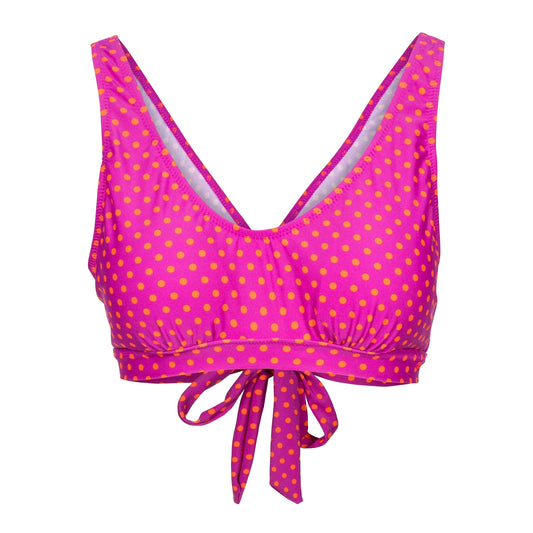 Purple - Front - Trespass Womens-Ladies Natalia Bikini Top