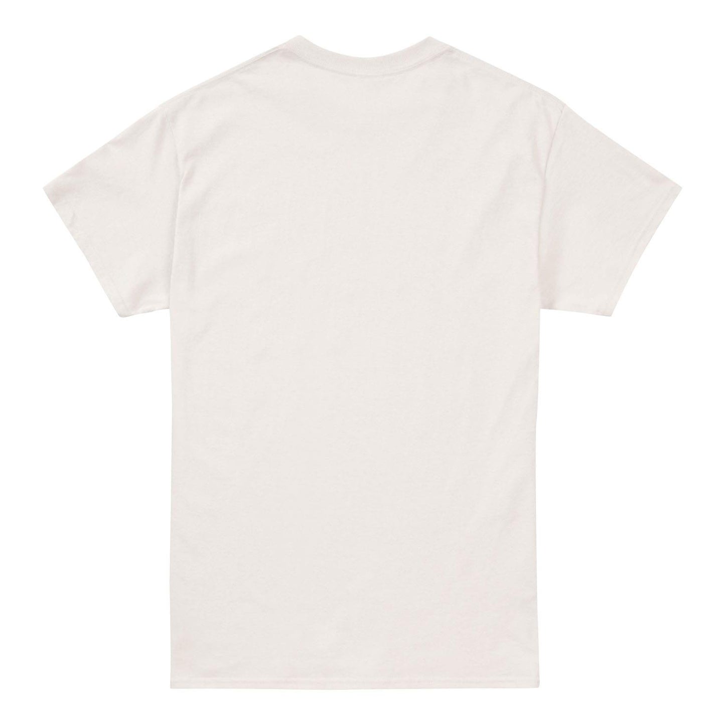 Beige - Back - Disney Mens Mickey Mouse 3D Chrome T-Shirt
