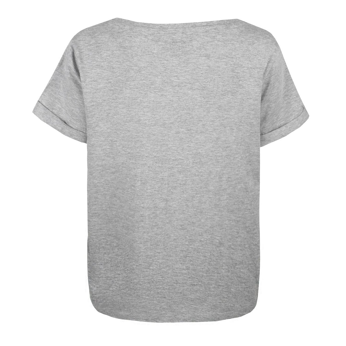 Grey - Back - Disney Womens-Ladies Mickey Mouse T-Shirt