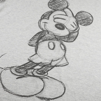 Grey - Lifestyle - Disney Womens-Ladies Mickey Mouse T-Shirt