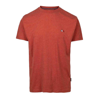 Red - Front - Trespass Mens Banas T-Shirt