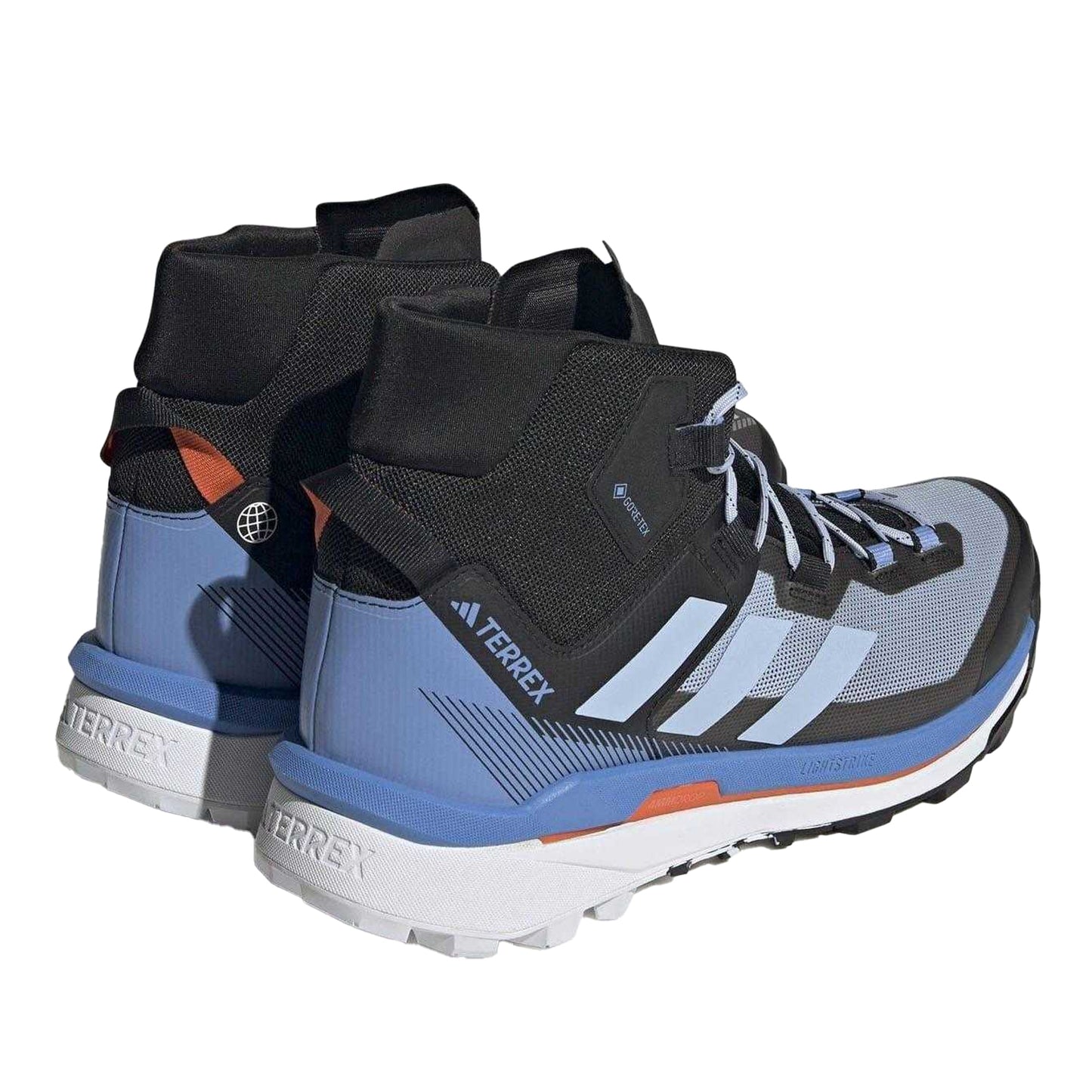 Blue - Back - Adidas Mens Terrex Skychaser Tech GORE-TEX Hiking Shoes