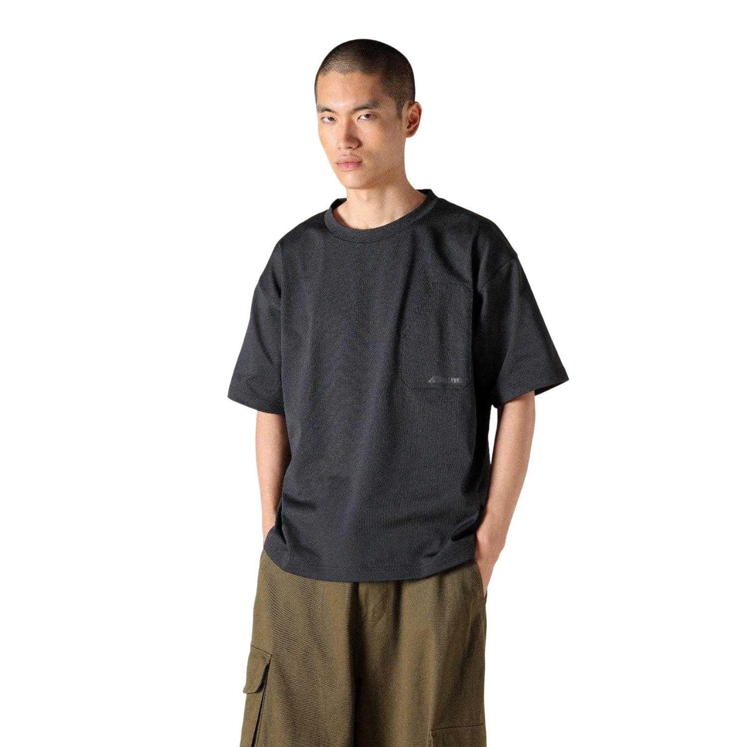 Black - Front - Mizuno Mens Heavyweight T-Shirt