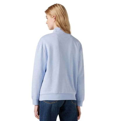 Light Blue - Back - Levis Womens-Ladies Everyday Quarter Zip Sweatshirt