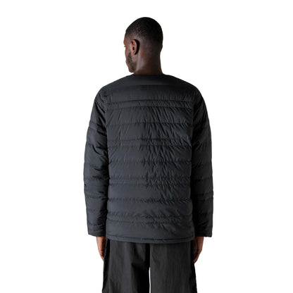 Black - Back - Mizuno Mens Lightweight Down Jacket