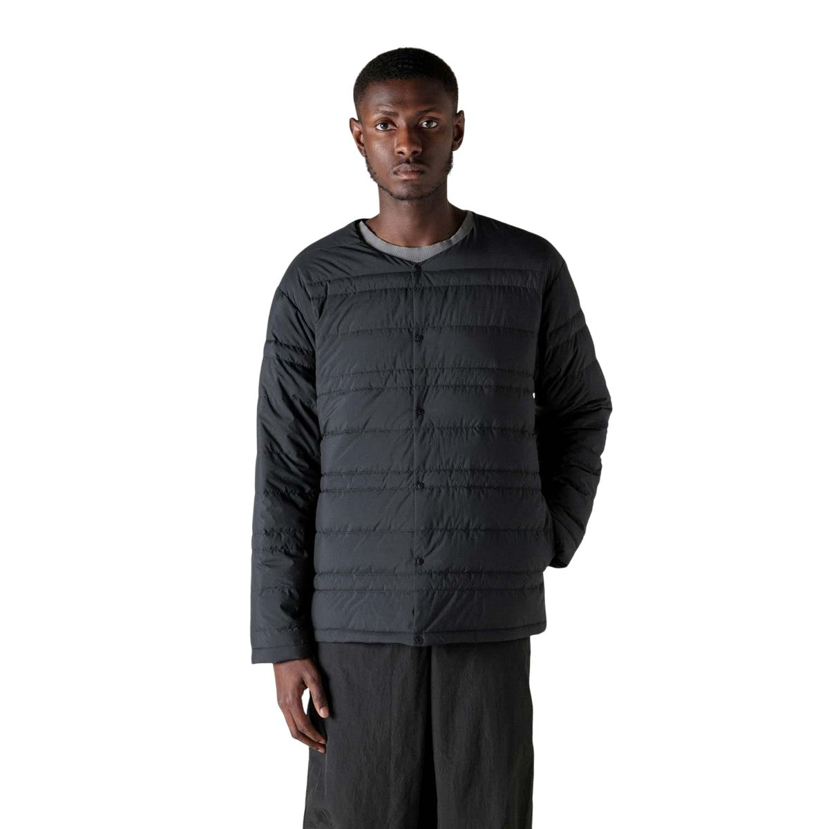 Black - Front - Mizuno Mens Lightweight Down Jacket