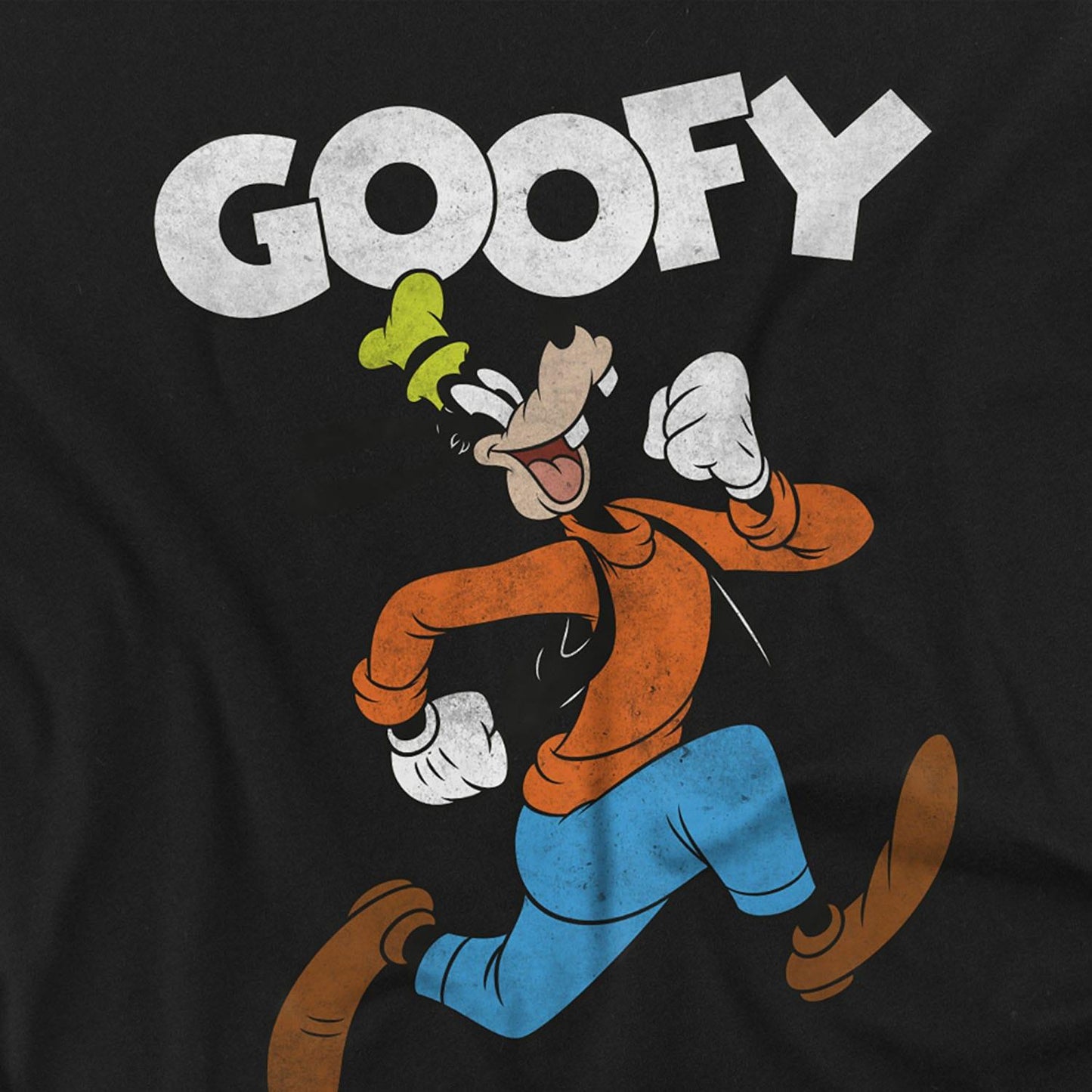 Black - Side - Disney Unisex Adult Goofy T-Shirt