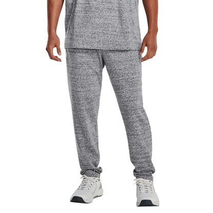 Grey - Lifestyle - Under Armour Unisex Adult Rival Terrycloth Jogging Bottoms